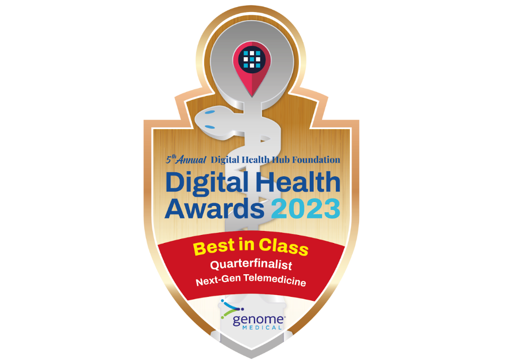 digital health awards badge